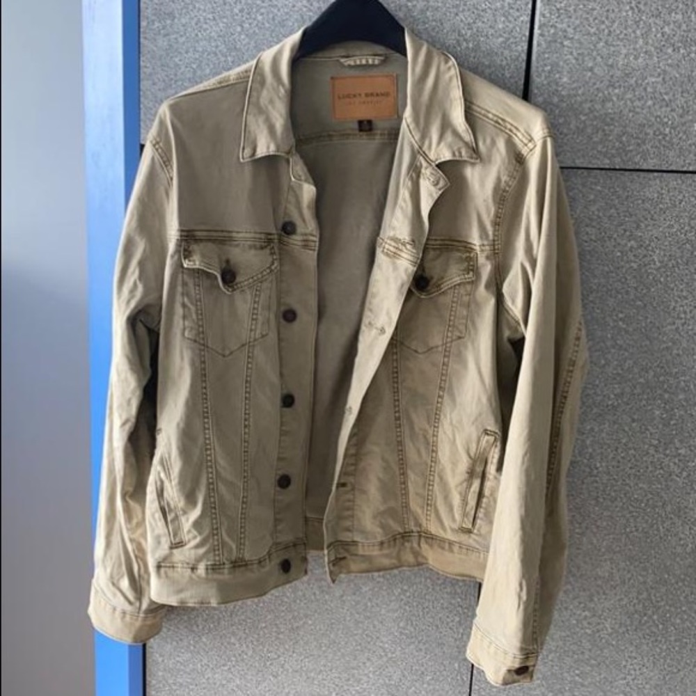 Lucky Brand Cotton Jean Jacket M
